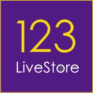 123LiveStore Logo