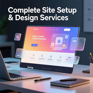 Complete Site Setup & Design Service