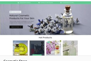 Cosmetic Store Template