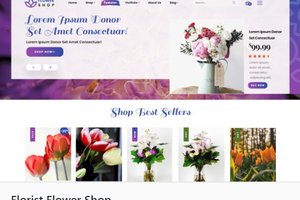 Florist Store Template