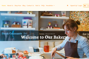 Bakery Store Template