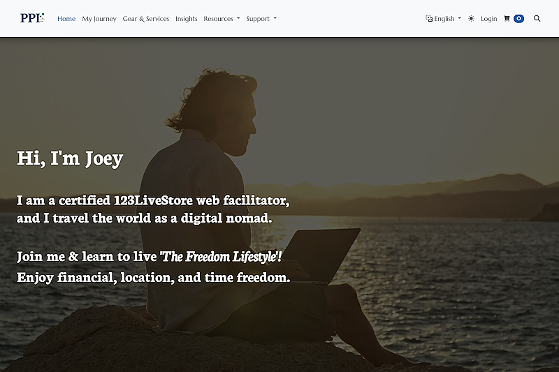 WaaS Template for a Nomad Store
