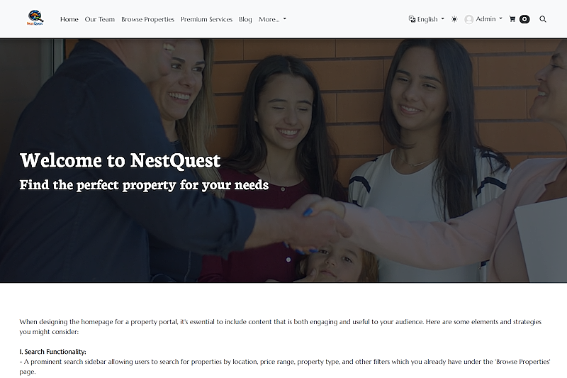 Properties WaaS