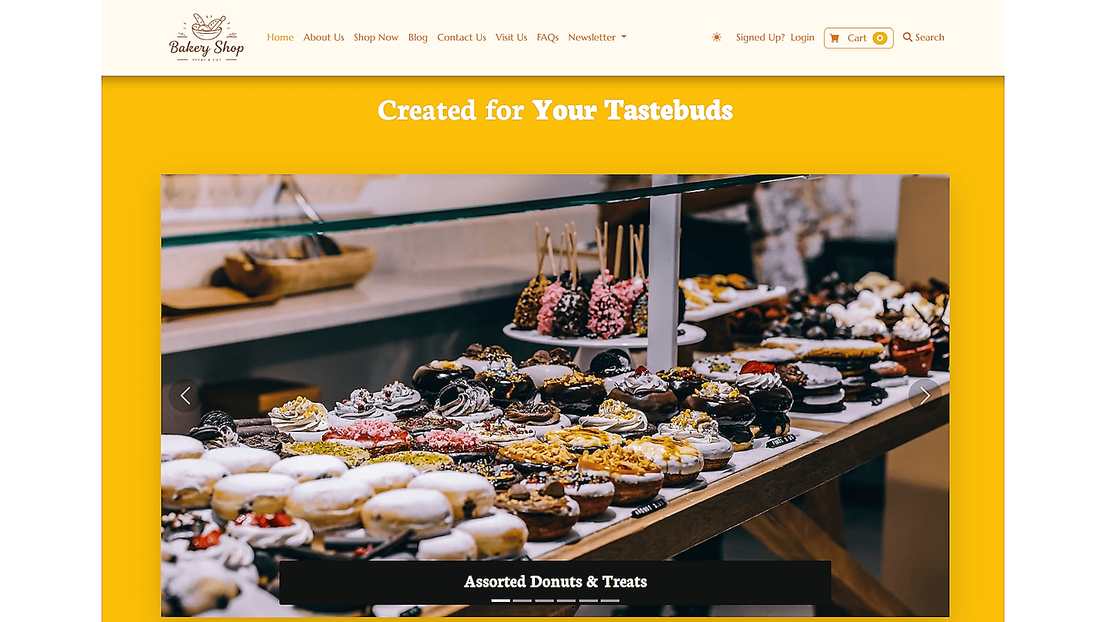 Bakery Store Template